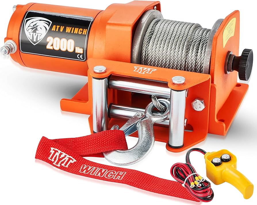 What Size Battery For A 2000 Pound Winch?