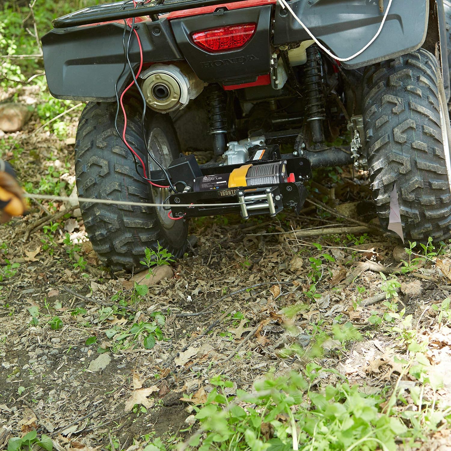 RUGCEL WINCH 2000-lb. ATV/UTV 12V Electric Winch