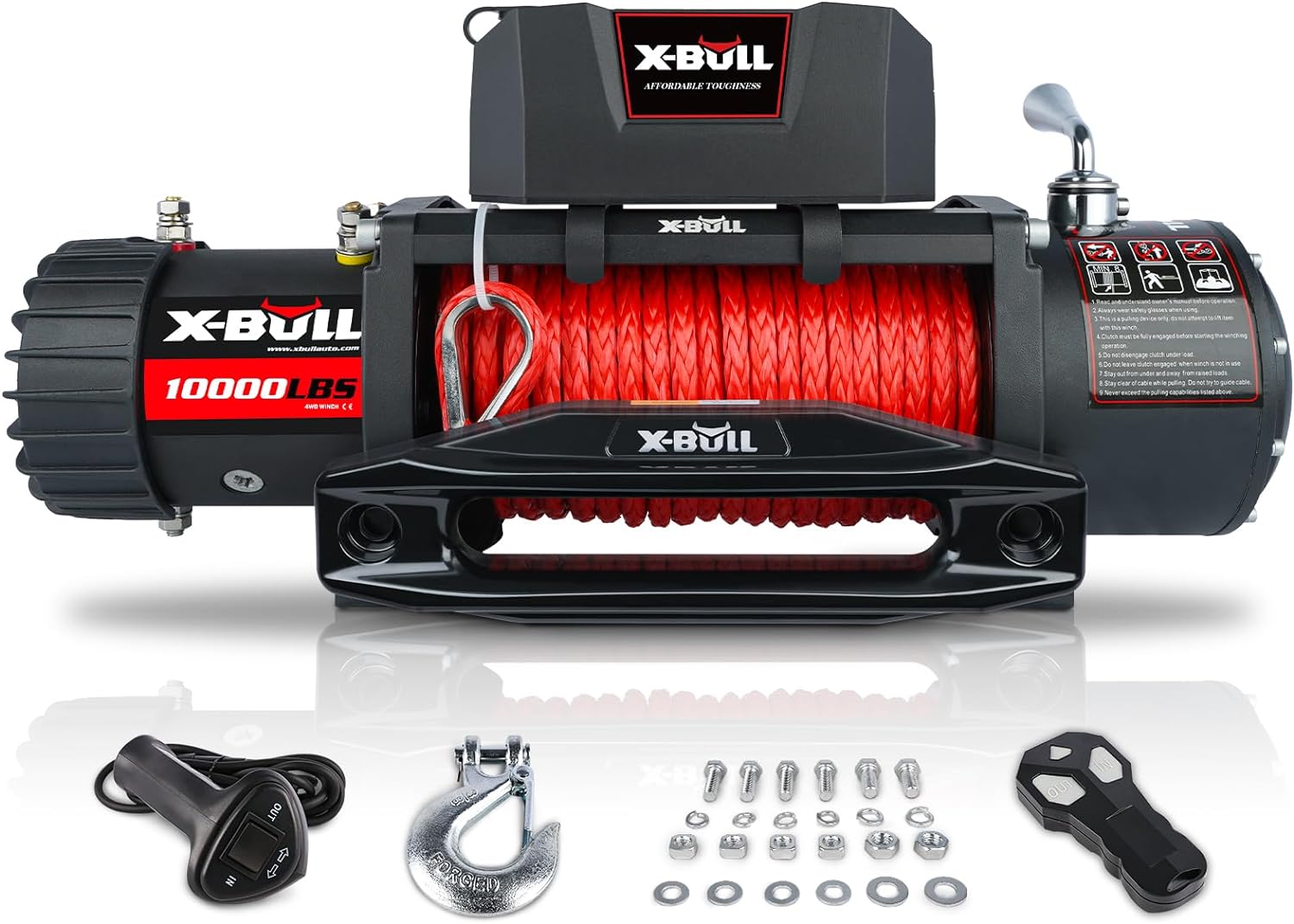 X-BULL Winch 10000 lb. Load Capacity Electric Winch Kit Review